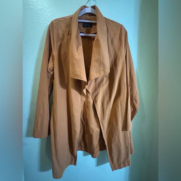 Love Tree Jackets & Blazers - Love Tree Tan Trench Coat
